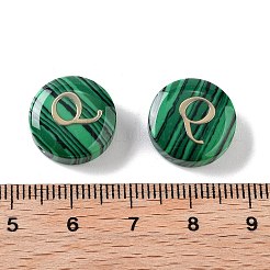 Perline di malachite sintetiche&nbsp;G-A238-01Q