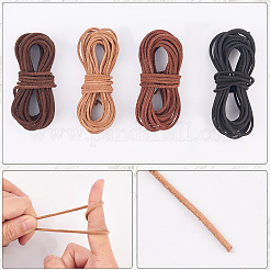Cordon en cuir de vache givré à faire soi-même de 5 m&nbsp;OCOR-GF0004-97B-04