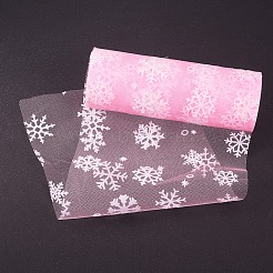 Cintas de malla decorativa de copo de nieve&nbsp;OCOR-P010-G05