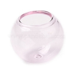 Cono di perla di vetro trasparente&nbsp;GLAA-G100-01C-05