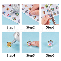 Fare orecchino fai-da-te&nbsp;DIY-SC0005-62-10mm