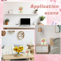 Kits de cadres photo pour bouquet de fleurs à faire soi-même&nbsp;DIY-WH20001-72C