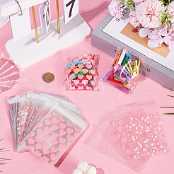 4 sac 4 styles sacs de rangement en cellophane opp transparent imprimé&nbsp;OPP-SP0001-07B