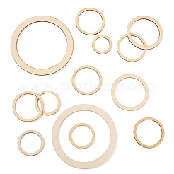 100 Stück 5 Stile Holzbastelbedarf&nbsp;WOOD-EL0001-04