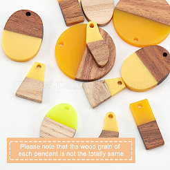 DIY baumeln Ohrring machen Kits&nbsp;RESI-OC0001-15