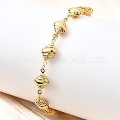 Bracelets à maillons en acier inoxydable 304 pour femmes&nbsp;BJEW-P354-04C-G