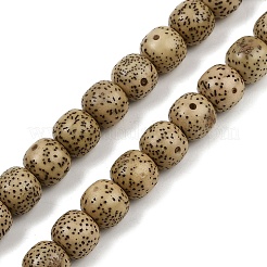 Natürlicher Rudraksha-Bodhi-Saatperlen-Strang&nbsp;WOOD-B010-A03-8x9mm