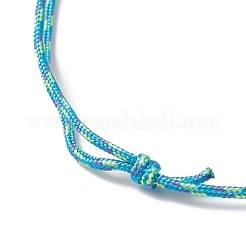 6 collier réglable en polyester et élasthanne&nbsp;NJEW-JN05362