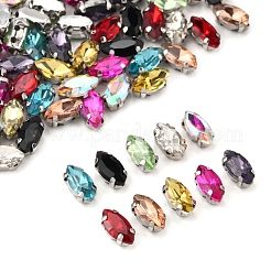 80 Stück 10 Farben Strass aufnähen&nbsp;RGLA-FS0001-18