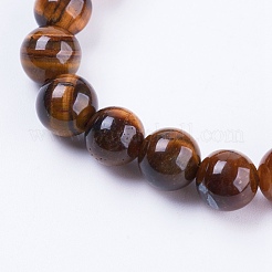 Bracelets réglables de perles tressées avec cordon en nylon&nbsp;BJEW-F308-55C