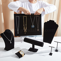 Schmuckdisplay-Sets aus Samt&nbsp;ODIS-PH0009-12