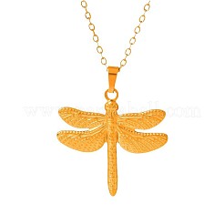 Colliers pendentifs libellule en acier inoxydable 304 pour femmes&nbsp;GG3661-2
