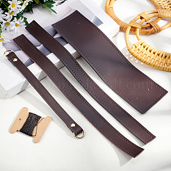 Taschenboden und Griffe aus Leder&nbsp;FIND-WH0101-01