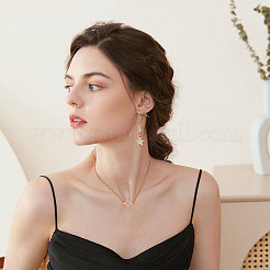 15 pz 3 colori in ottone pavimentano i ciondoli del connettore cubic zirconia&nbsp;KK-CA0003-86