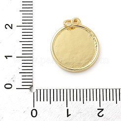 Messing Emaille-Anhänger&nbsp;KK-C110-36G-01