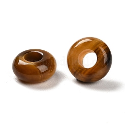 Natürliche Tigerauge europäischen Perlen&nbsp;G-R488-02G