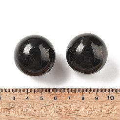 Natürliche Schungitkugelperlen&nbsp;G-F675-01-B