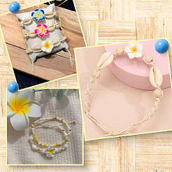 60 Stück Polymer-Ton-Cabochons&nbsp;CLAY-SC0002-46
