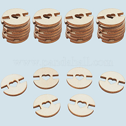 1 set di bottoni in legno a 1 fori&nbsp;BUTT-CY0001-16C