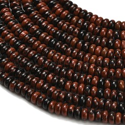 Natur Mahagoni Obsidian Perlen Stränge&nbsp;G-Z110-B28-2x4mm
