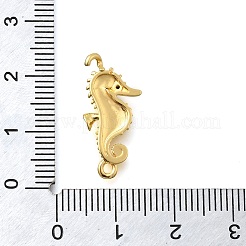 Messing Micro Pave schwarze Zirkonia Meerestiere Verbinder Charms&nbsp;KK-C121-03G
