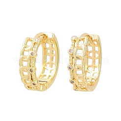 Boucles d'oreilles en laiton&nbsp;EJEW-D348-23G