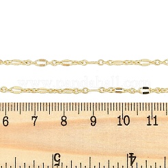 Colliers à chaîne plaquée en laiton pour femmes&nbsp;NJEW-H049-04G
