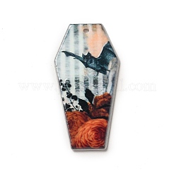 Pendentifs acryliques imprimés halloween&nbsp;MACR-K330-20E