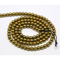Unmagnetische synthetischen Hämatitkornen Stränge&nbsp;G-K015-3mm-01