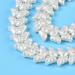 Fili di perle di vetro verniciato a spruzzo trasparente&nbsp;GLAA-N001-43