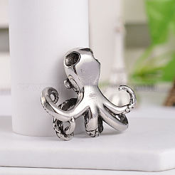 Retro-Oktopus-Anhänger aus chirurgischem Edelstahl 316&nbsp;STAS-E096-71AS