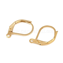 Orecchini a cerchio in ottone leva indietro in ottone&nbsp;KK-EC223-C