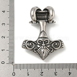 Wikinger-Anhänger aus chirurgischem Edelstahl 316&nbsp;LS-STAS-Z073-91AS