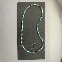 Collier de perles en plastique de bambou pour femme&nbsp;WM0977-2