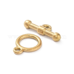 Placcatura ionica (ip) fermagli ad anello in acciaio inossidabile 304&nbsp;X1-STAS-A092-09G-G