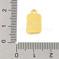 Placcatura ionica (ip) ciondoli in acciaio inossidabile 304&nbsp;STAS-D112-01G