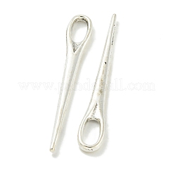Tibetischer stil Aluminium Anhänger & Charms&nbsp;TIBE-I026-5977AS