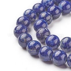 Natürliche Lapislazuli Perlenstränge&nbsp;X-G-G953-02-6mm