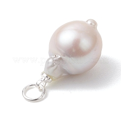 Natürliche Barockperle Keshi Perle Anhänger&nbsp;PALLOY-JF05005