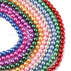 Perle di vetro ecologiche&nbsp;HY-J002-6mm-HX-M