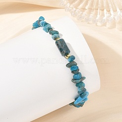 Bracelets extensibles en perles de pierres naturelles mélangées pour femmes&nbsp;BJEW-JB14363