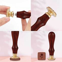 Ensemble de tampons de sceau en argile en laiton&nbsp;DIY-WH0577-005