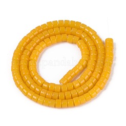 Nachahmung Jade Glasperlen &nbsp;GLAA-N026-2x4mm-J06