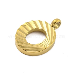 Ionenplattierung (IP) 304 Edelstahl-Anhänger&nbsp;STAS-G345-01G-O