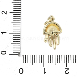 Ciondoli smaltato in ottone&nbsp;KK-K368-11G