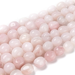 Natürliche rosa Opalkorne Stränge, abgestufte Perlenstränge, Nuggets, 5~11x5~10x4~13 mm, Bohrung: 0.8 mm, ca. 51 Stk. / Strang, 15.75 Zoll (40 cm)
