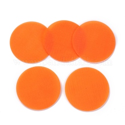 Точечные маркеры маркеры для ковров, сиденья нейлоновый крючок и петля, оранжевые, 100x2 мм