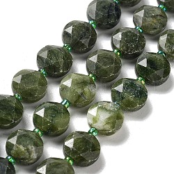 Hilos de jade xinyi natural / cuentas de jade del sur chino, con abalorios de la semilla, corte hexagonal facetado, plano y redondo, 12~12.5x5~6mm, agujero: 1.2~1.4 mm, aproximamente 27~29 pcs / cadena, 15.55~15.75 pulgada (39.5~40 cm)