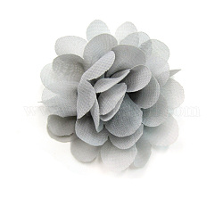 Accesorios del traje del cordón, flor, gris claro, 50mm