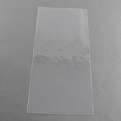 Rectangle OPP Cellophane Bags, Clear, 25x12cm, Unilateral thickness: 0.035mm